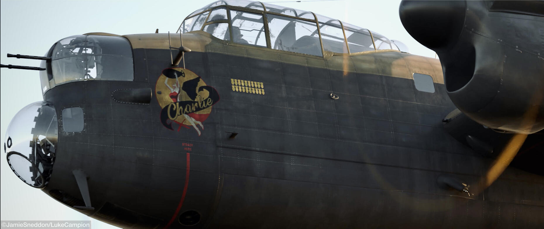 Lancaster Bomber C for Charlie