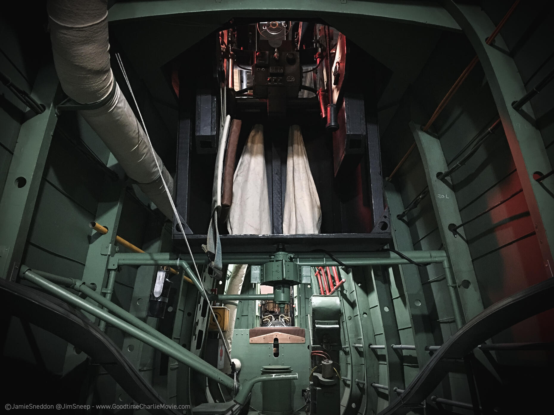 Goodtime Charlie - Replica Lancaster Bomber set designed & built by Jamie Sneddon